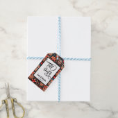 死者の日 Till Death パーティーまたはウェディング ギフトタグ (より糸付き)