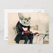 死者の最後の儀礼 ポストカード (正面/裏面)