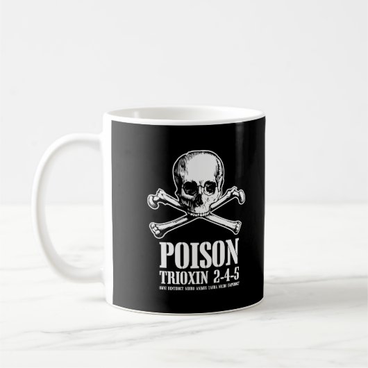 死者の毒ゾンビのTrioxin 3-4-5の夜明け コーヒーマグカップ (左)