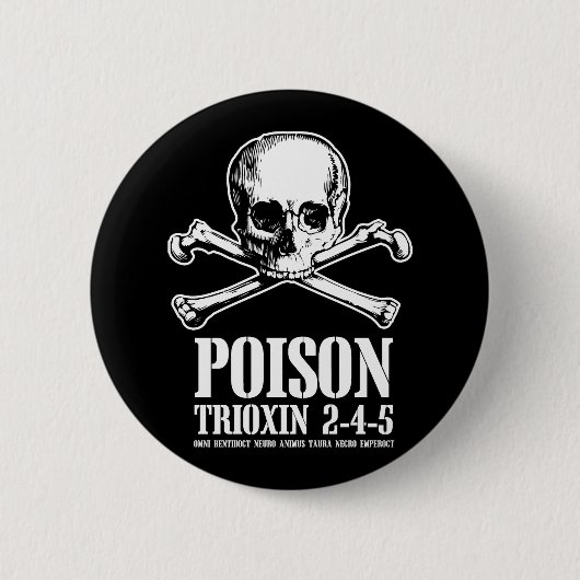 死者の毒ゾンビのTrioxin 3-4-5の夜明け 缶バッジ (正面)