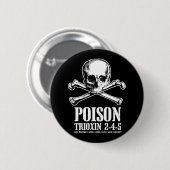 死者の毒ゾンビのTrioxin 3-4-5の夜明け 缶バッジ (正面&裏面)
