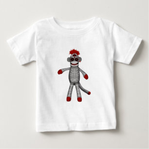 死者の猿の砂糖のスカル日を強打して下さい ベビーTシャツ
