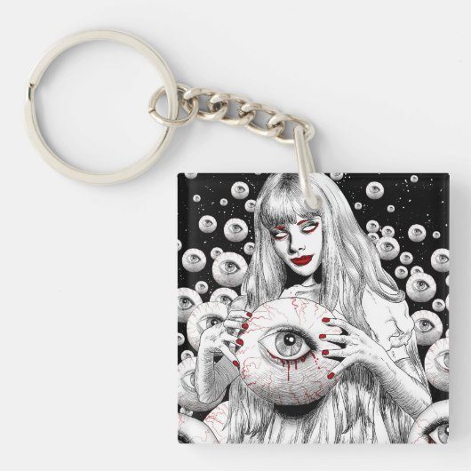 死者の霊 キーホルダー (正面)