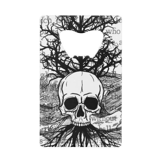 死者の霊 クレジットカード栓抜き (正面)