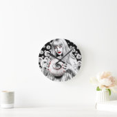 死者の霊 ラウンド壁時計 (ホーム)