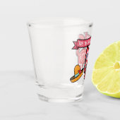 死者の骨組猫日 ショットグラス (左)