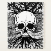 死者の魂 |スカルとツリー プランナー手帳 (裏面)