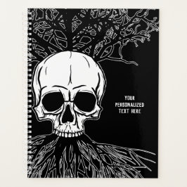 死者の魂 |スカルとツリー プランナー手帳