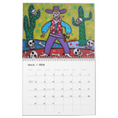 死者のPRISARTSのコレクションのカレンダー日 カレンダー (3月 2026)