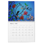 死者のPRISARTSのコレクションのカレンダー日 カレンダー (2月 2026)