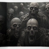 死者はハローウィンパーティ 三つ折り招待状 (内部中)