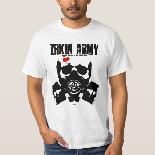 死者を保っているZRKの軍隊 Tシャツ (正面)