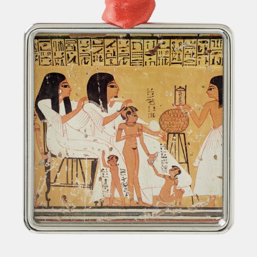 死者、彼らの家族および彼らの使用人 メタルオーナメント (正面)