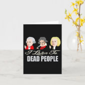 死聞人へクリカル音楽モーツァルト・バッハ・ビー カード (黄色い花)