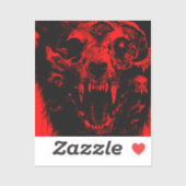 死肉の合併 |ステッカー シール (シート)