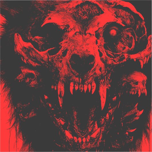 死肉の合併 |ステッカー シール (正面)