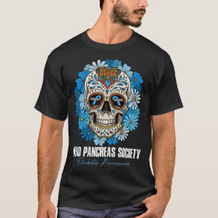 死膵臓会糖尿病認識度フローラSu Tシャツ