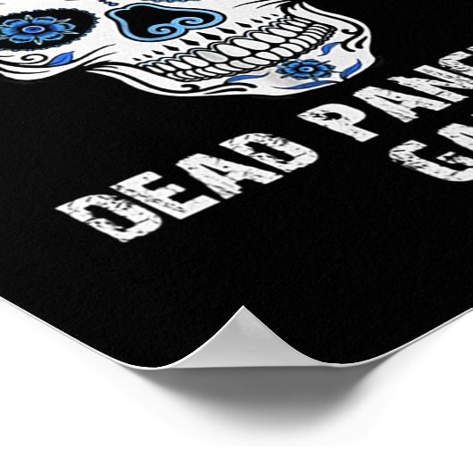 死膵臓集団スカル糖尿病認識度 ポスター (角)