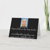 死葉の心痛… -悔やみや弔慰カード カード (裏面)