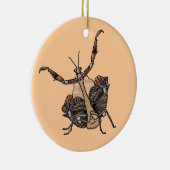 死葉マンティス セラミックオーナメント (右)