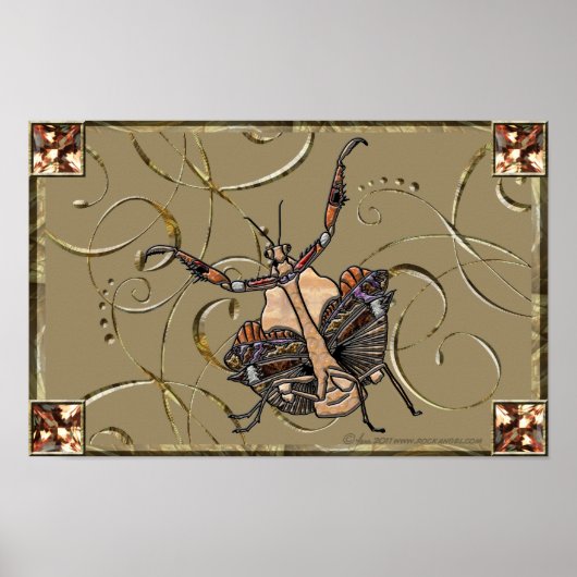 死葉マンティス ポスター (正面)