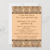 死葉マンティス 招待状 (裏面)