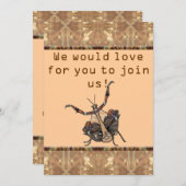 死葉マンティス 招待状 (正面/裏面)