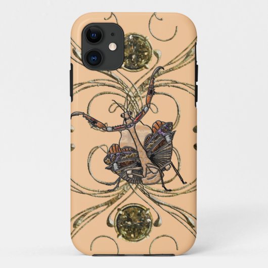 死葉マンティス Case-Mate iPhoneケース (裏面)
