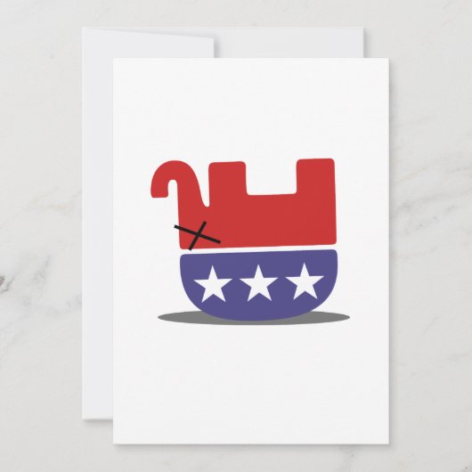 死象GOP 招待状 (正面)