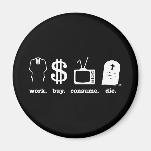 死買を働く マグネット (正面)