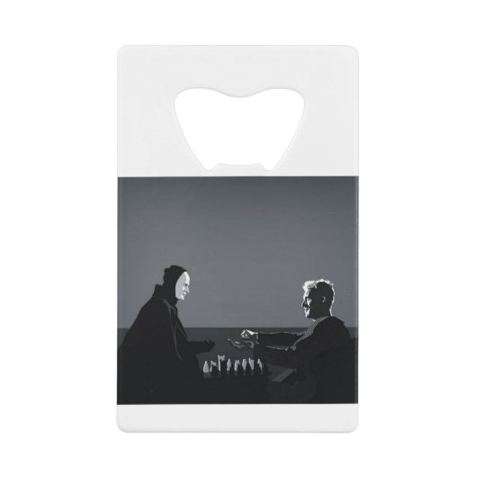 死遊のチェス クレジットカード栓抜き (正面)