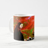 死遊のチェス コーヒーマグカップ (正面左)