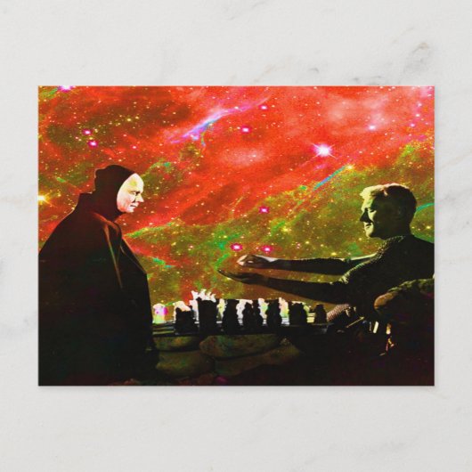 死遊のチェス ポストカード (正面)