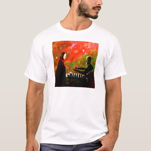 死遊のチェス Tシャツ (正面)