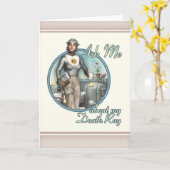 死頼線の事だ!グリーティングカード カード (黄色い花)