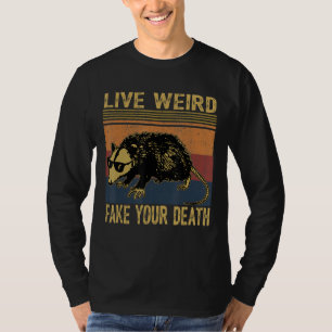 死風変わりを偽った醜い猫レトロ Tシャツ