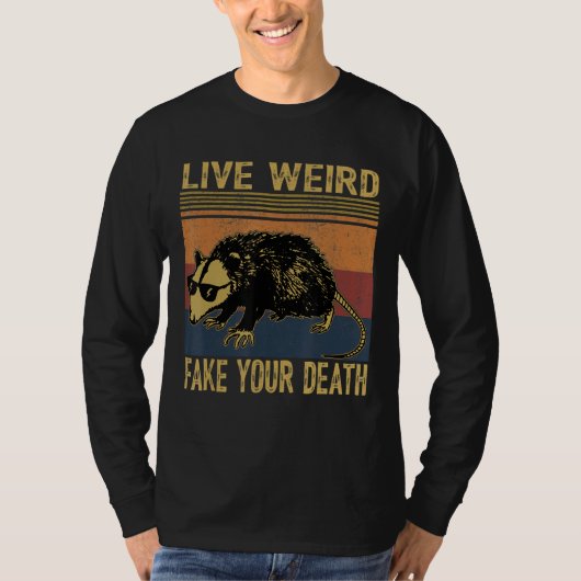 死風変わりを偽った醜い猫レトロ Tシャツ (正面)