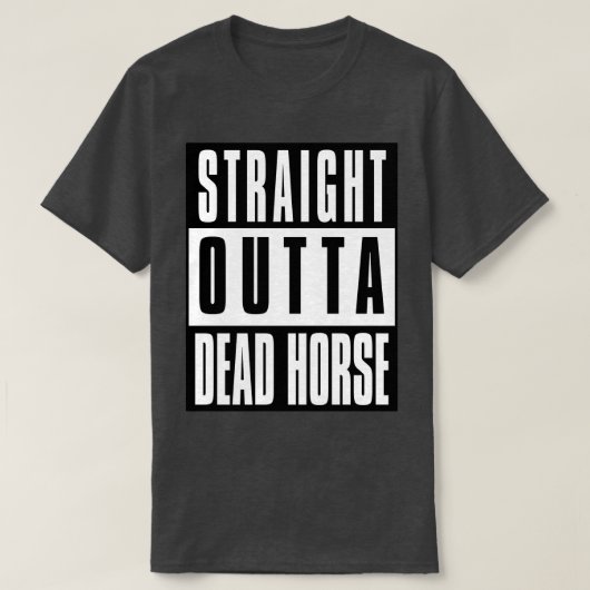 死馬 Tシャツ (デザイン正面)