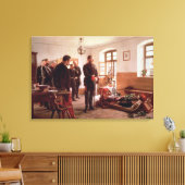 死骸に引き取られたフレドリック皇太子 キャンバスプリント (インサイチュ (リビング))