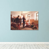 死骸に引き取られたフレドリック皇太子 キャンバスプリント (インサイチュ (ウッドフロア))