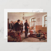 死骸に引き取られたフレドリック皇太子 ポストカード (正面/裏面)