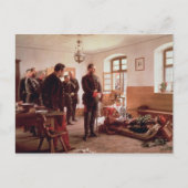 死骸に引き取られたフレドリック皇太子 ポストカード (正面)