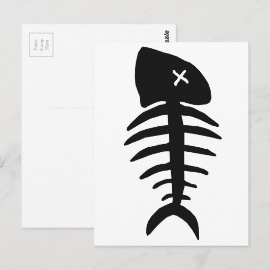 死骸骨 ポストカード (正面/裏面)