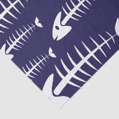 死魚スケルトン白骨魚釣りユーモア 薄葉紙 (詳細)