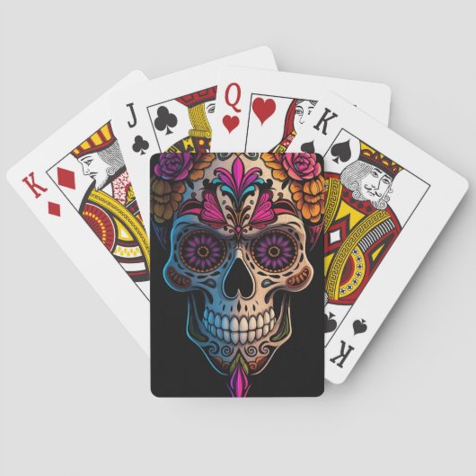 死鮮やかの日 トランプ (裏面)