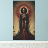 死 キャンバスプリント (インサイチュ (ウッドフロア))