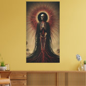 死 キャンバスプリント (インサイチュ (リビング))