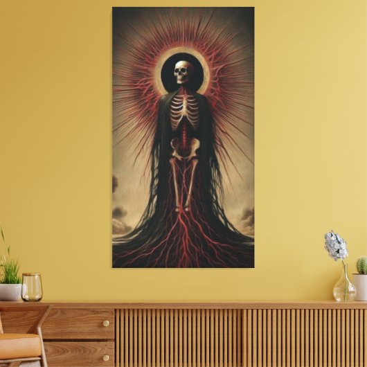 死 キャンバスプリント (インサイチュ (リビング))