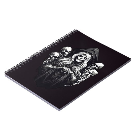 死(スカル) ノートブック (左側)