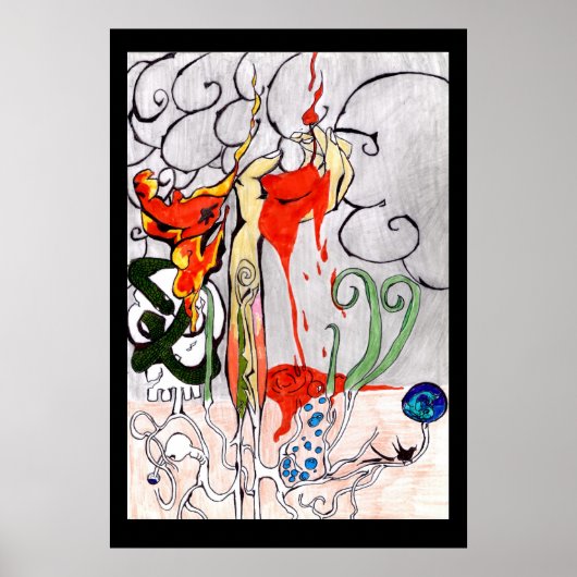 死 ポスター (正面)